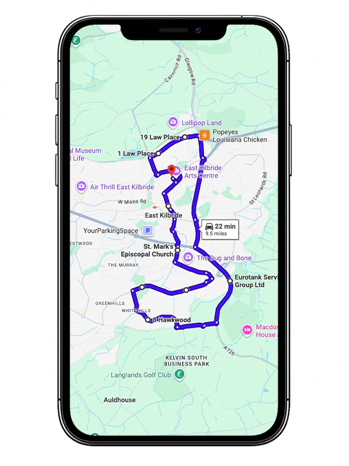 Eastbourne driving test routes covering Willingdon Road (A2270), Kings Drive, Cross Levels Way, Lottbridge Drove, Seaside and key roundabouts commonly used near Eastbourne Driving Test Centre, East Sussex