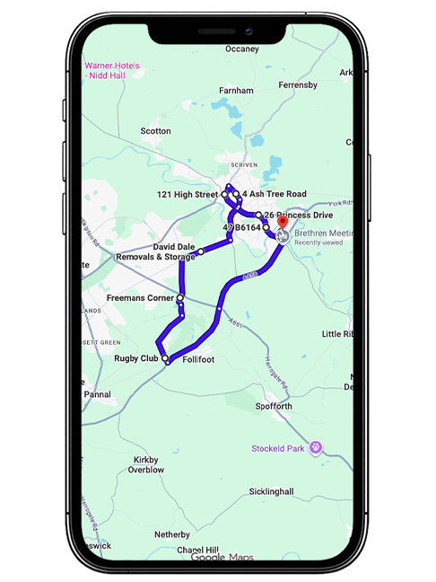 Knaresborough Driving Test Centre Practice Route through Wetherby Road A59, Boroughbridge Road and Grimbald Crag Roundabout in North Yorkshire