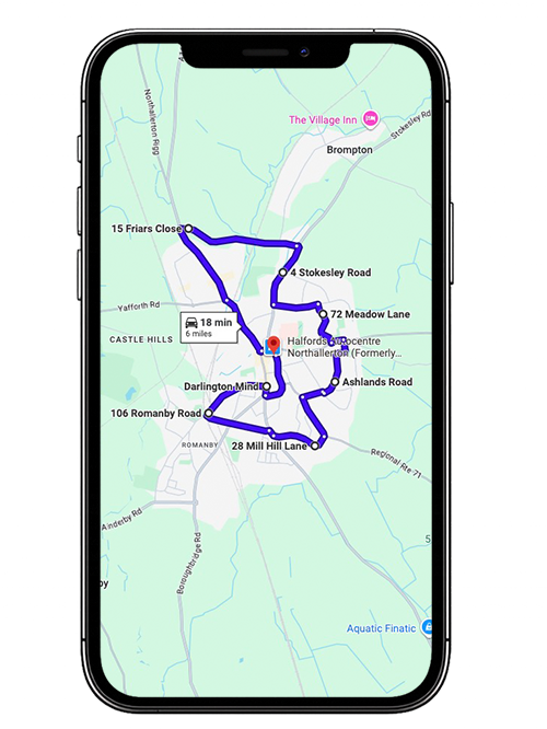Northallerton Driving Test Centre Practice Route through Brompton Road A684, Thirsk Road and Northallerton South Roundabout in North Yorkshire